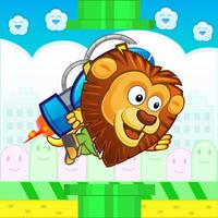 Lion Jetpack On The Run Free