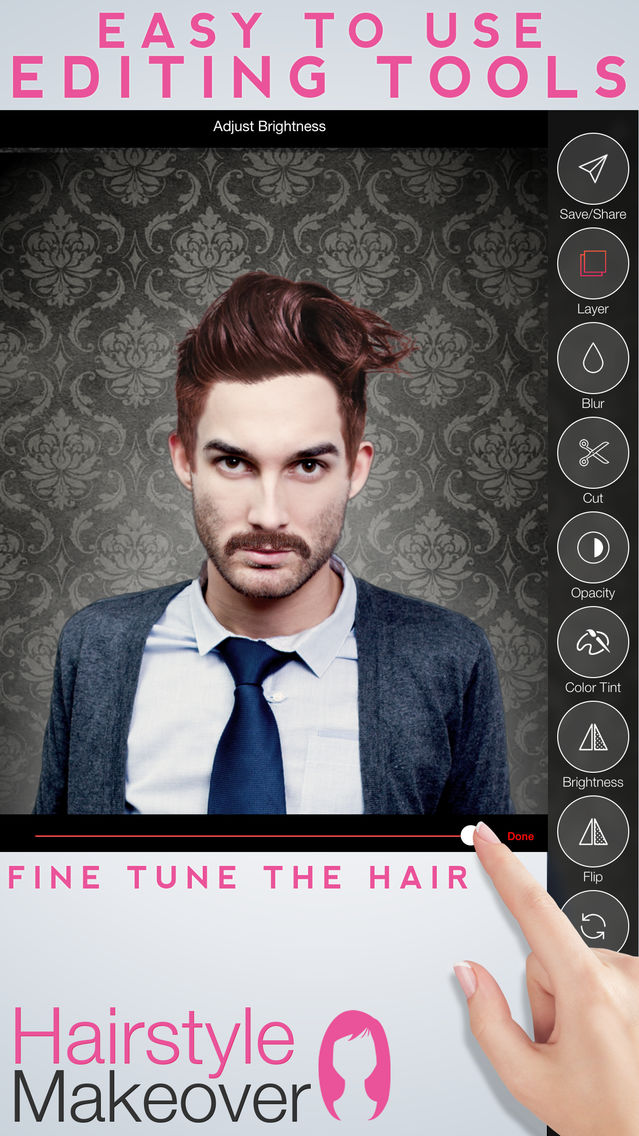 Hairstyle Makeover Premium Use Your Camera To Try On A New