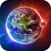 Galaxy Space Wallpapers & Backgrounds - Custom Home Screen Maker with HD Pictures of Astronomy & Planet