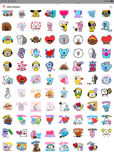 bt21 stickers app for iphone free download bt21 stickers