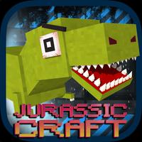 Jurassic Craft Dino Hunter - Tuvok Multiplayer With Mine Mini Skins for MC Pocket Remastered Edition