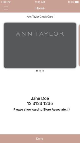 Ann Taylor Card App for iPhone - Free Download Ann Taylor Card for iPhone at AppPure