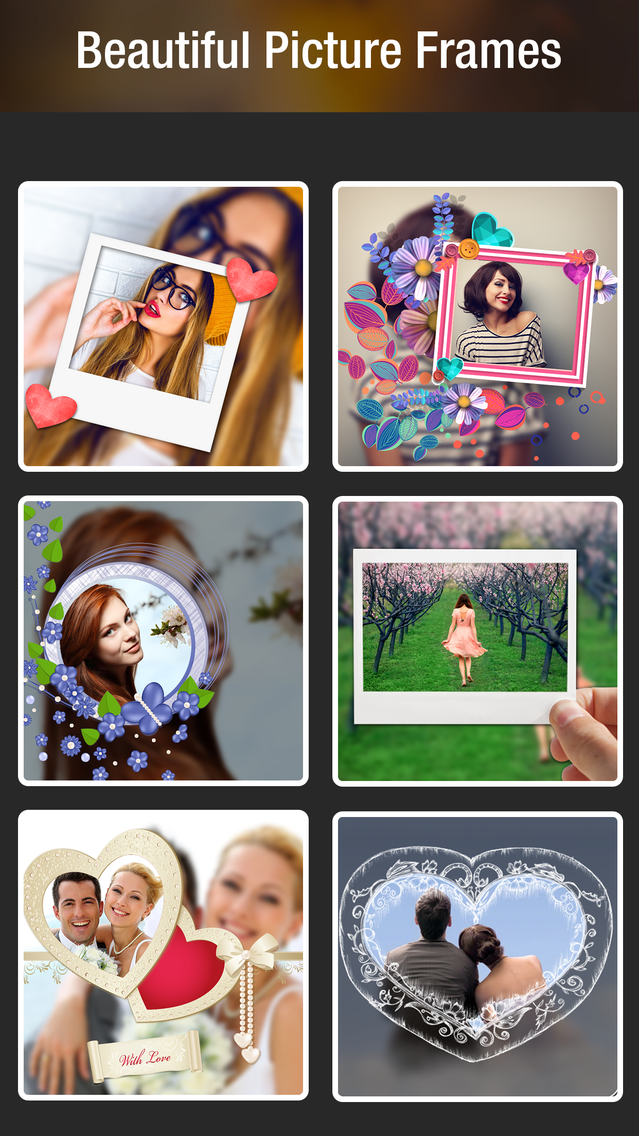 Photo Collage Creator Pic Frames Picture Editor App For Iphone