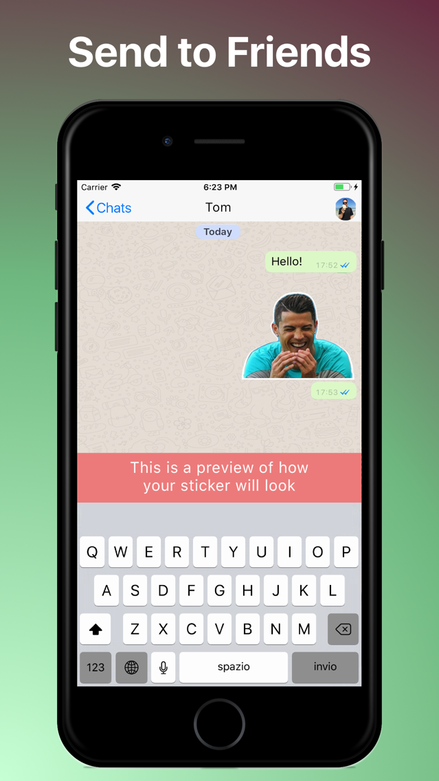 Louisvuittonm42229: Sticker Maker Iphone App