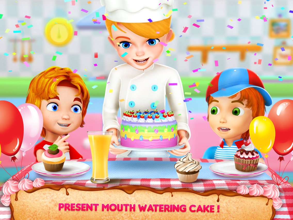 Making Birthday Cake App Making Birthday Cake App