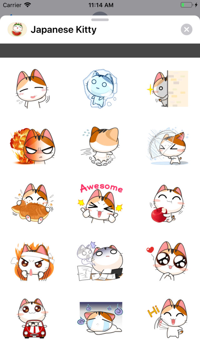 Stiker Line Kocak 