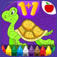 Kids Math Coloring Book - Paint by Numbers