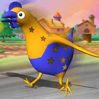 Super Chicken Run - Chicken Racing Games for Kids