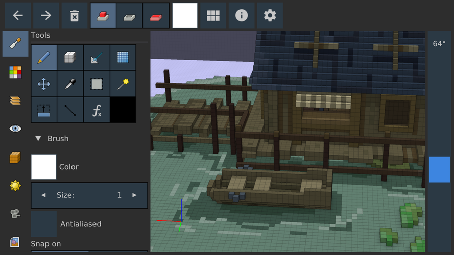 Goxel 3d Voxel Editor App For Iphone Free Download Goxel