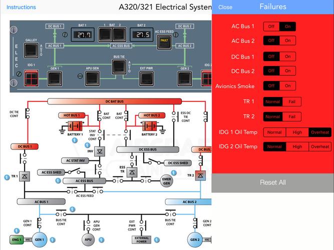 Airbus A320 Electrical Diagram App for iPhone - Free ...