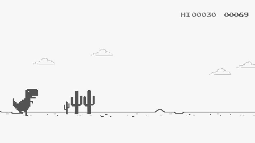 dino running game offline