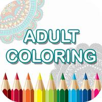 mandala coloring book - free adult colors therapy