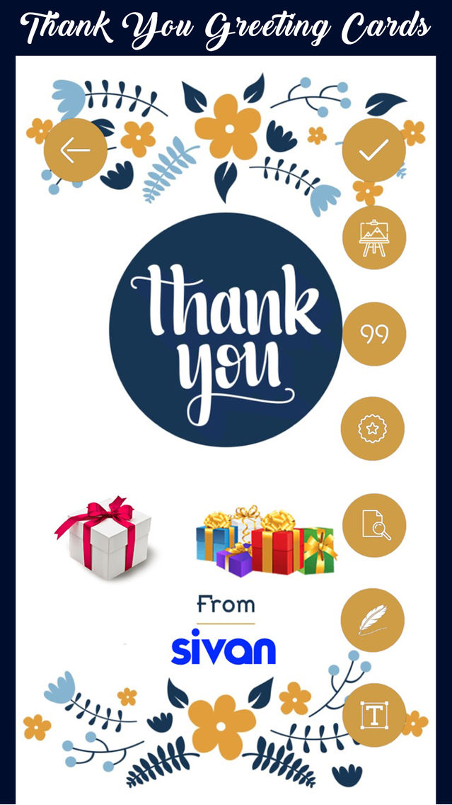 thank you card maker online free