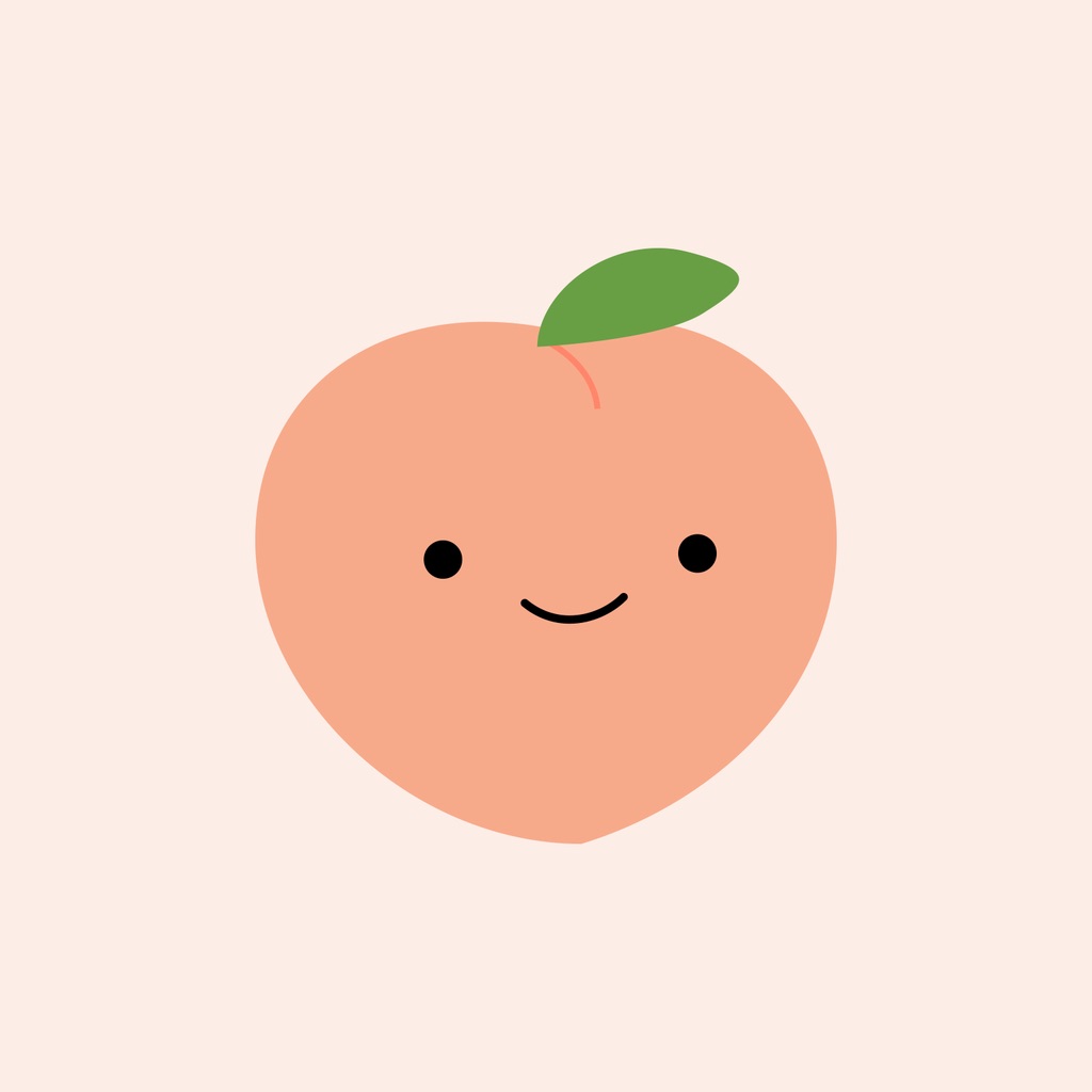 Cute Peach Stickers App for iPhone - Free Download Cute Peach Stickers for ...