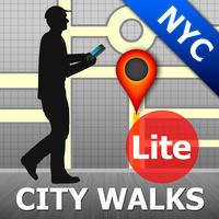 New York Map and Walks