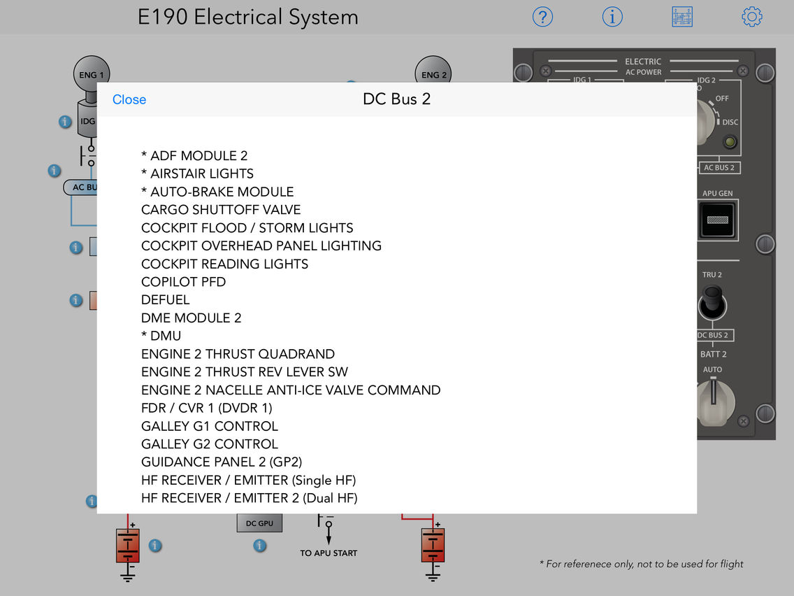 E190 Electrical Diagram App for iPhone - Free Download ...