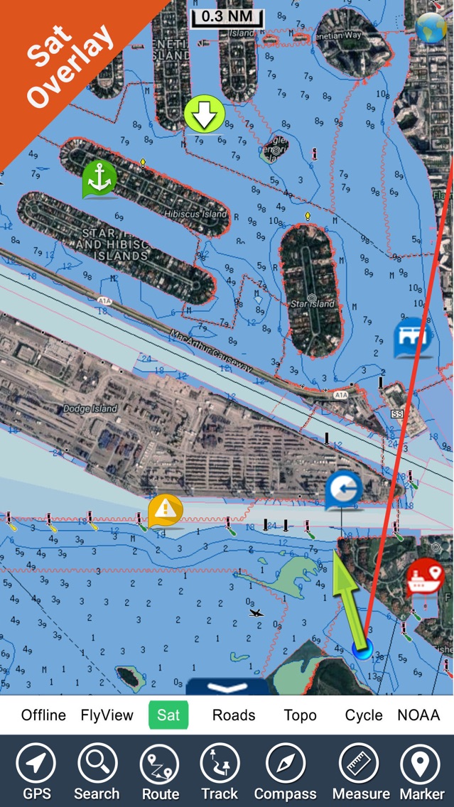 Florida Nautical Charts GPS HD App for iPhone - Free ...
