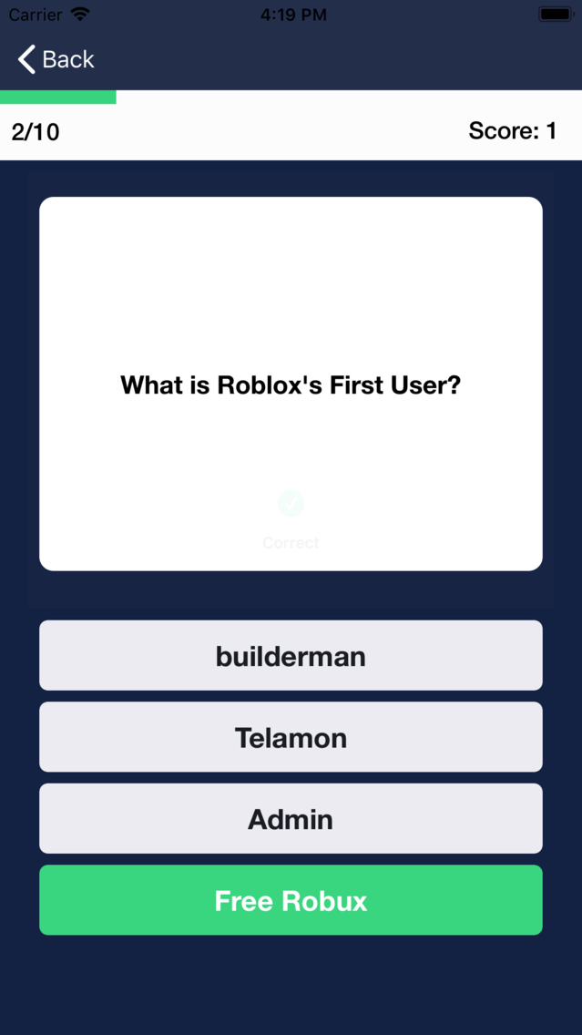 Robuxian Quiz For Robux App For Iphone Free Download Robuxian