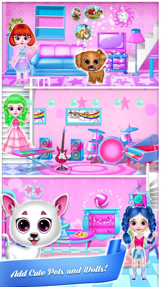 Doll House Games Big Design App For Iphone Free Download Doll