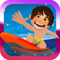 Wipeout Surfer Dude Splash Dash : A Perfect Riptide Surf Wave Riding Adventure at Shark Island - FREE