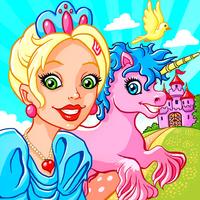 A Princesses Fairy Tale Jigsaw Puzzle Game and Horses Coloring Book – Jigsaws puzzles games for kids toddlers and unicorns
