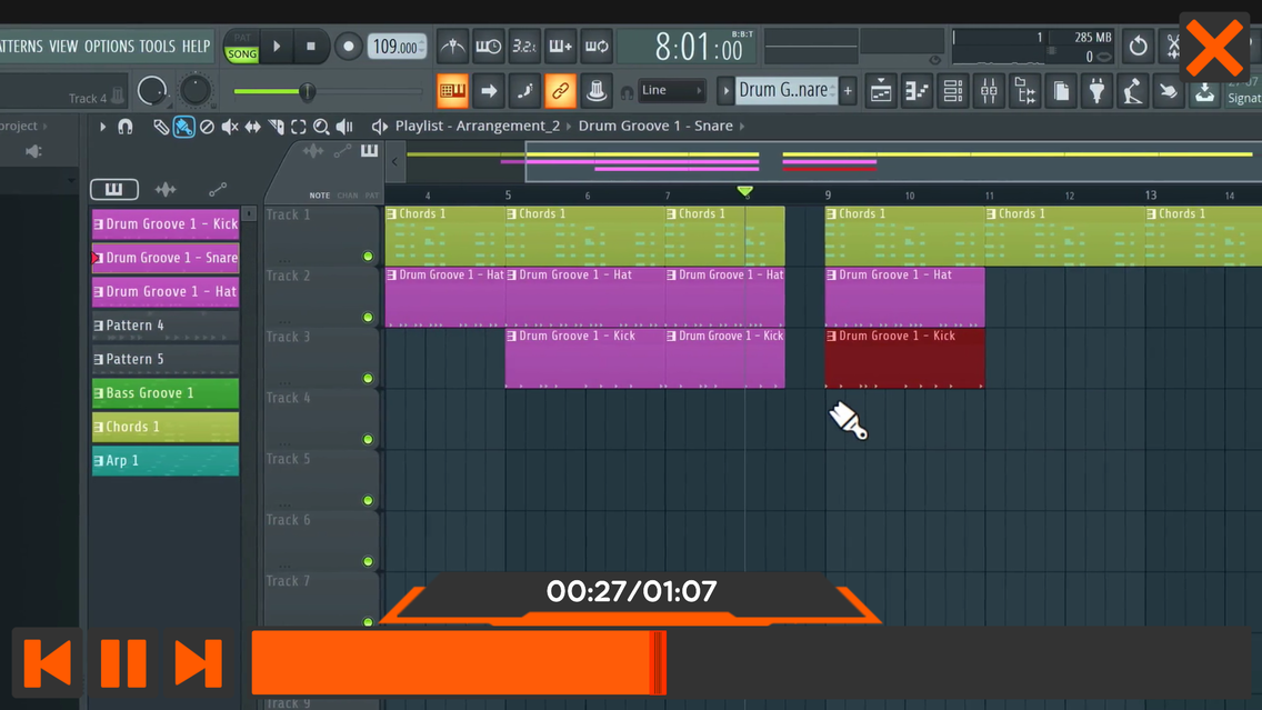 fl studio groove free