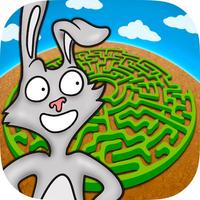 Animal maze game for kids - Solve the maze do the puzzle and paint the funny animals in the game