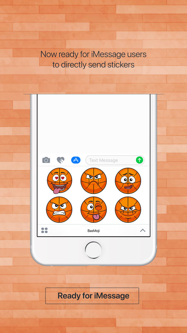 Basmoji Basketball Emoji Stickers Keyboard App App For Iphone