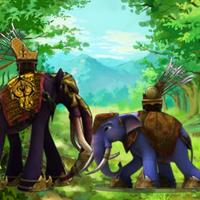 Jungle Elephant War
