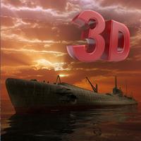 Uboat War Dirigible Airship 3D - B-52 Bomber Beyond Deep Sea