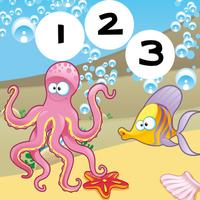 123 Counting For Kids Learning Math With Fun Game!Play With Me&Learn To Count The Underwater Animals