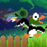 Bazooka Penguin - Duck hunt mission