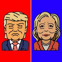 Trump vs Hillary - Presidential Race
