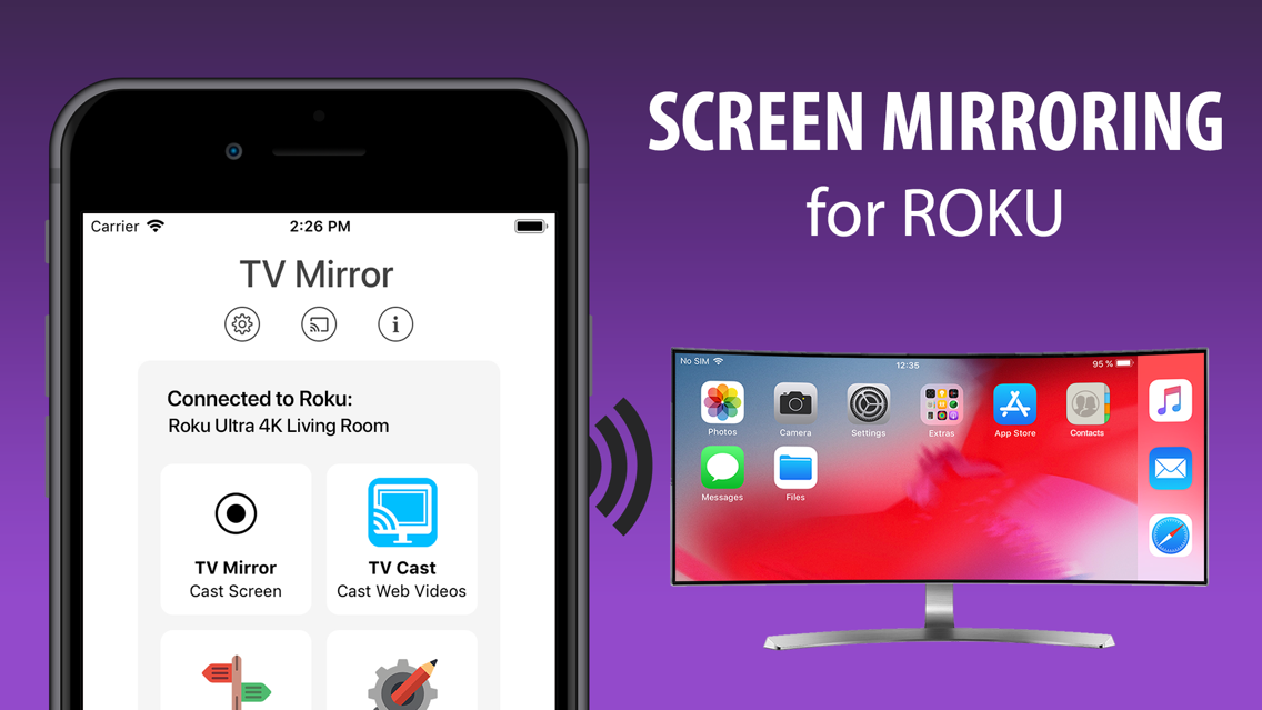 mirror roku and iphone