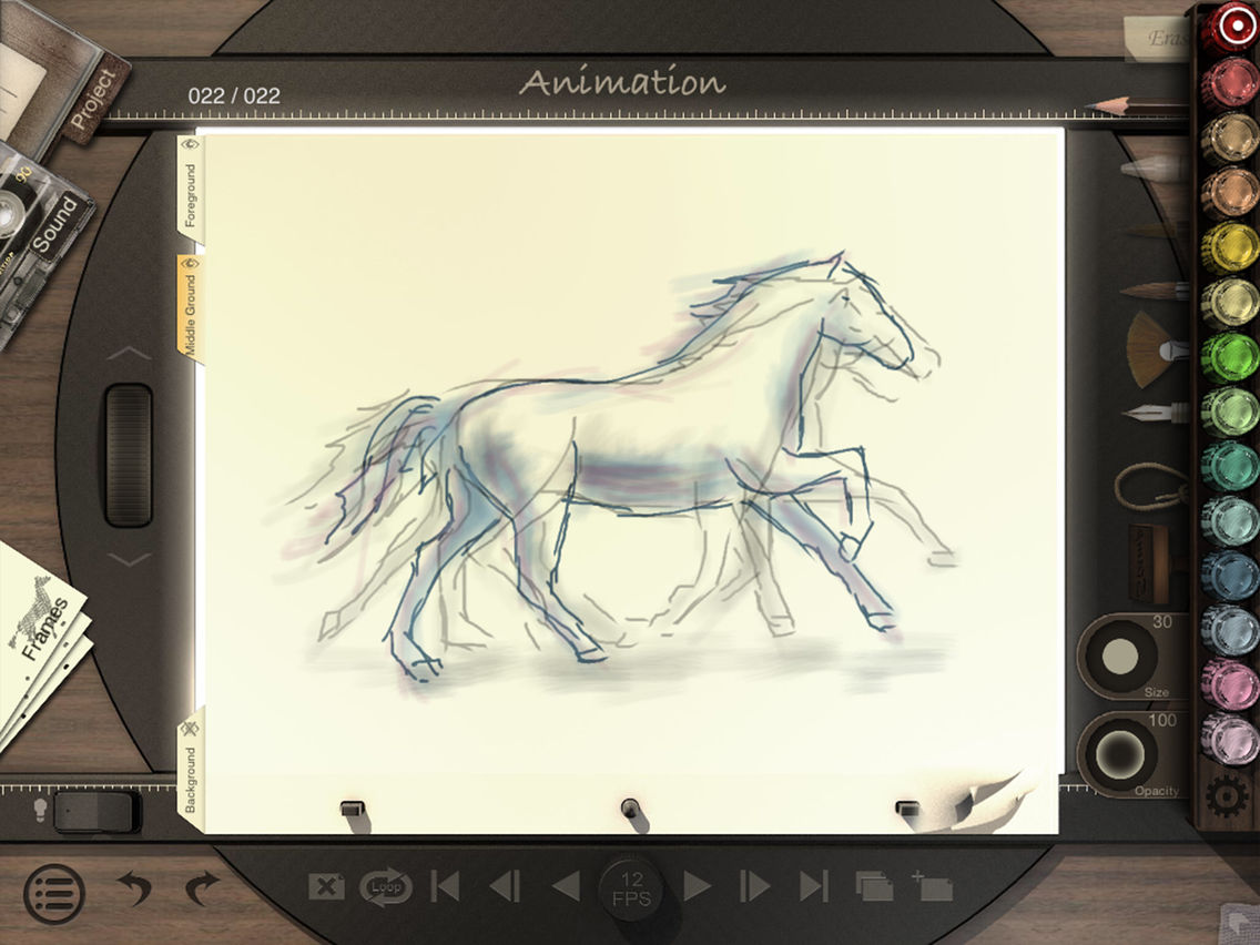 animation desk for ipad pro