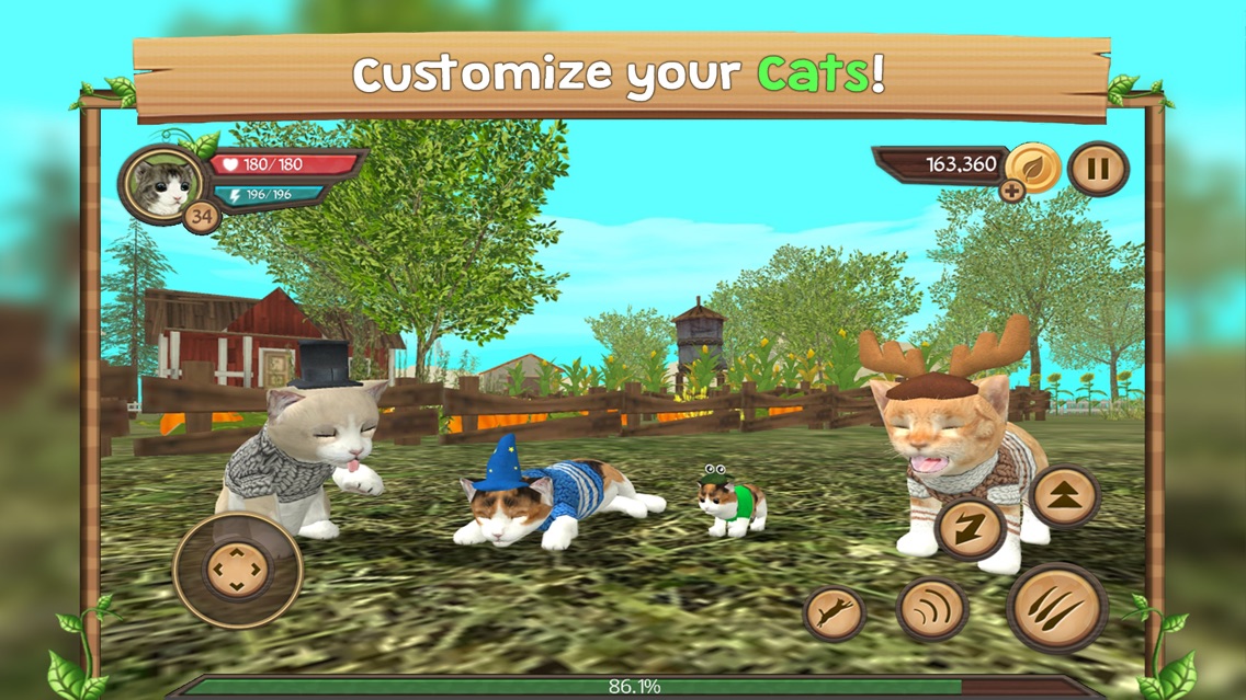 Cat Sim Online Play With Cats App For Iphone Free Download Cat